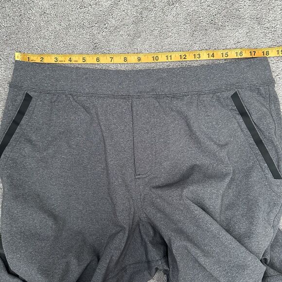 Lululemon Men’s XXL Trainer Pant Luon Relaxed Sweatpants Drawstring Stretch Grey - Picture 8 of 12
